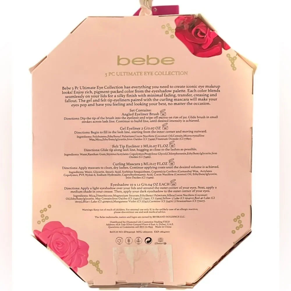 Bebe 5 Piece Ultimate Eye Collection Gift Set